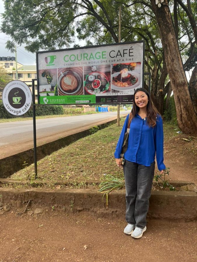 Isabella Tang in Tanzania